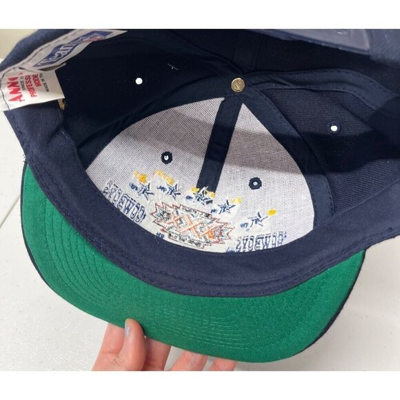 NEW VTG 90s Dallas Cowboys 5X Super Bowl Champions Annco Hat Cap NOS Wool Blend - Picture 12 of 15